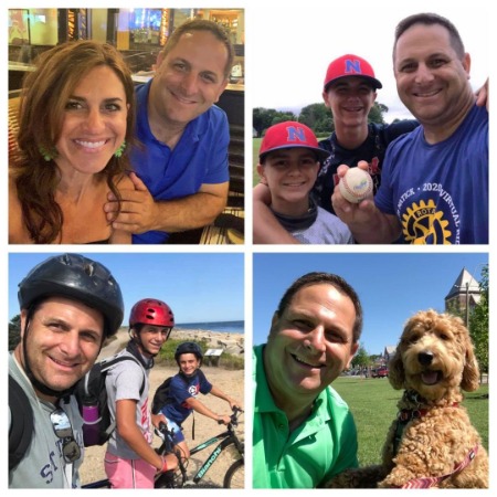 Cindy Fitzgibbon's family's photo collage. 